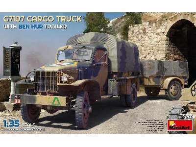 G7107 Cargo Truck With Ben Hur Trailer - image 1