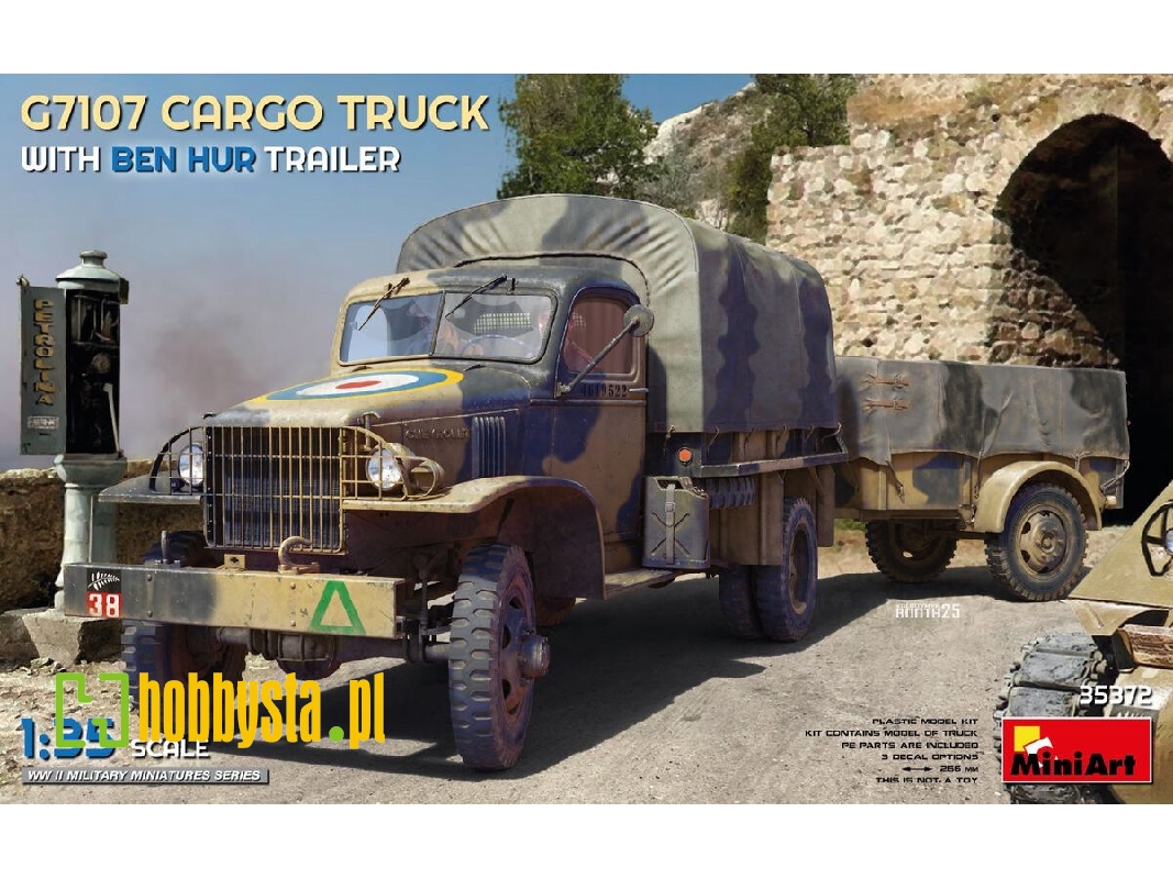 G7107 Cargo Truck With Ben Hur Trailer - image 1