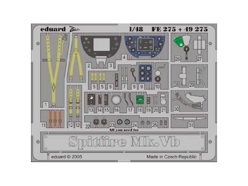 Spitfire Mk. Vb 1/48 - Hasegawa - - image 1