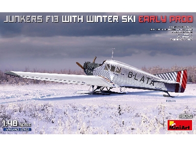 Junkers F13 With Winter Ski Early Production - image 1