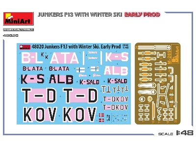 Junkers F13 With Winter Ski Early Production - image 4