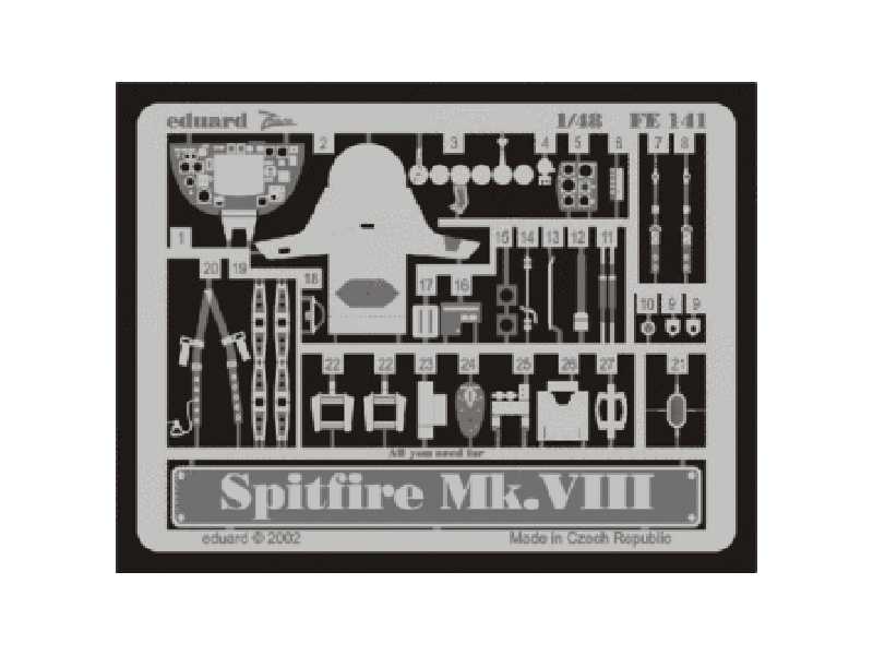 Spitfire Mk. VIII 1/48 - Icm - - image 1