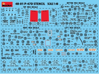 Republic P-47 D-10 Re Thunderbolt  Razorback Advanced Kit - image 17