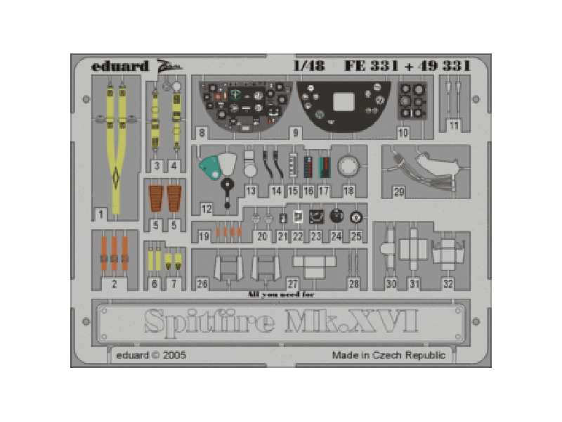 Spitfire Mk. XVI 1/48 - Italeri - - image 1