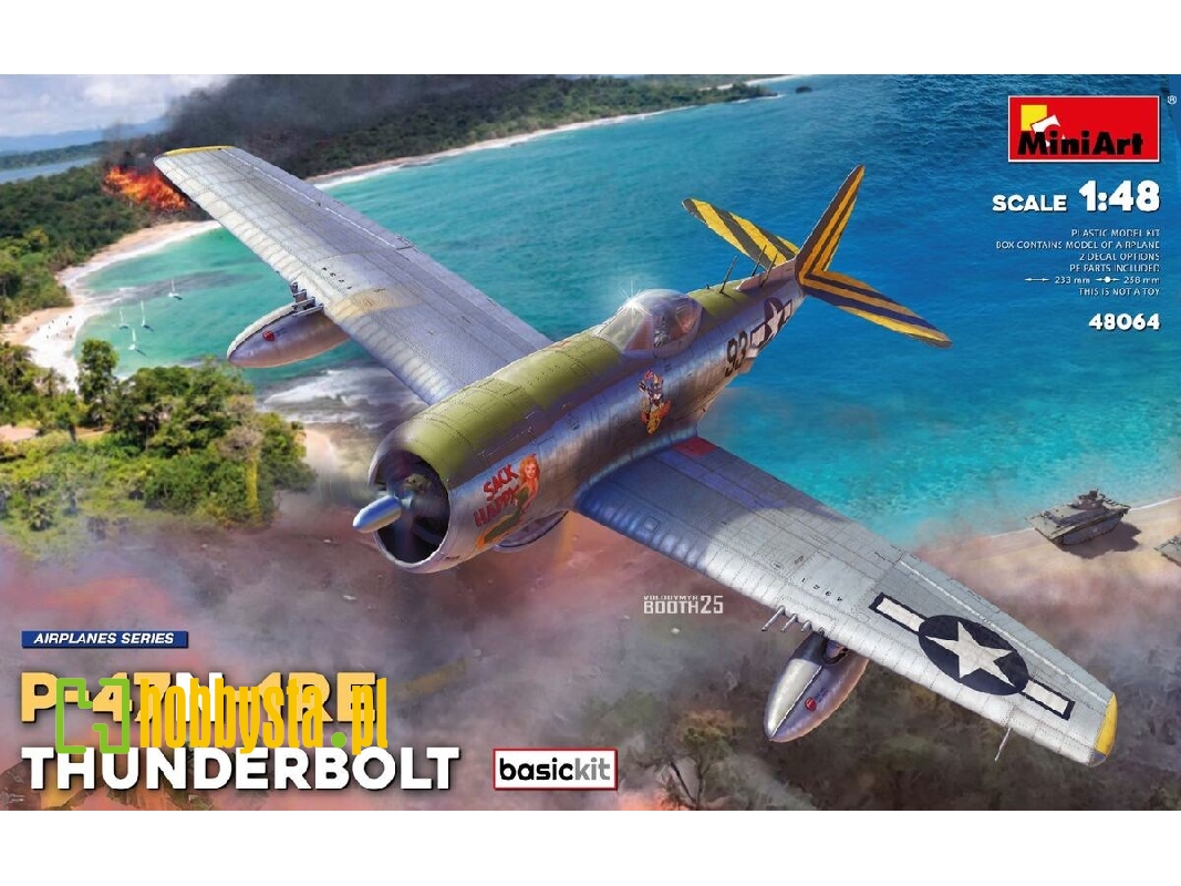 Republic P-47n-1re Thunderbolt (Basic Kit) - image 1