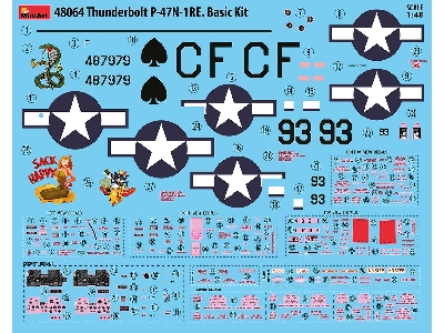 Republic P-47n-1re Thunderbolt (Basic Kit) - image 5