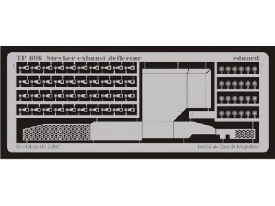 Stryker exhaust deflector 1/35 - Trumpeter - image 1