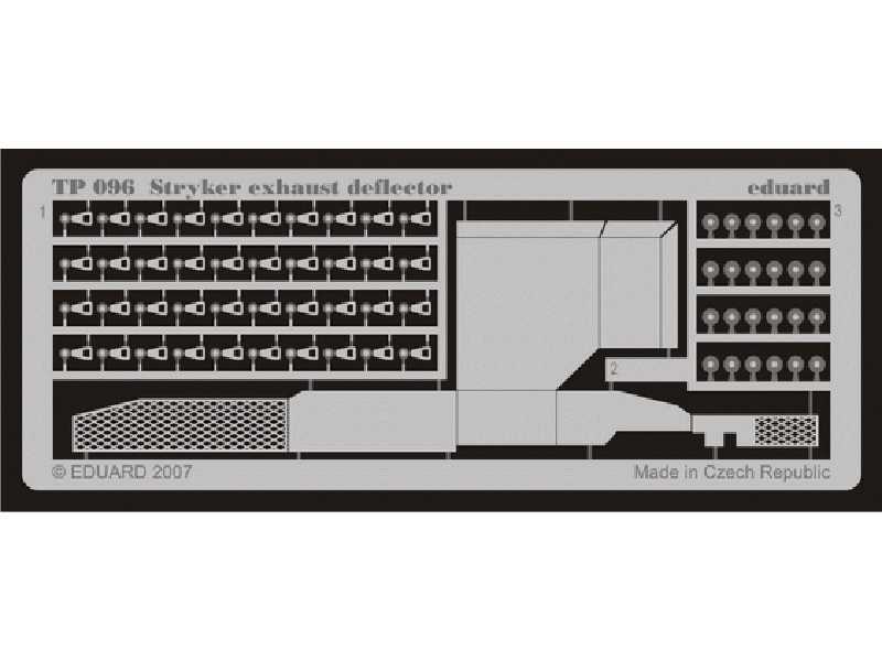 Stryker exhaust deflector 1/35 - Trumpeter - image 1