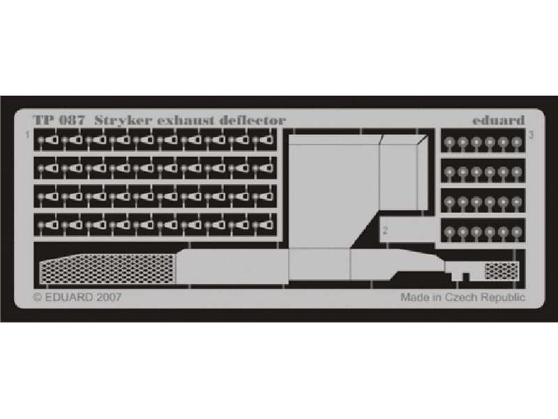 Stryker exhaust deflector 1/35 - Afv Club - image 1