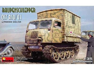 Raupenschlepper Ost Rso/01 With Wooden Shelter - image 1