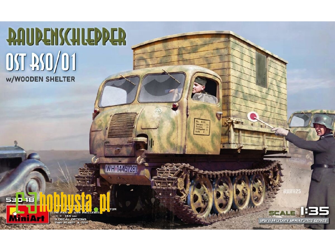 Raupenschlepper Ost Rso/01 With Wooden Shelter - image 1