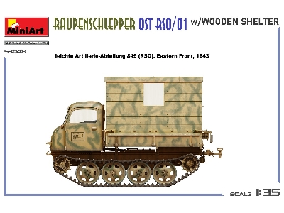 Raupenschlepper Ost Rso/01 With Wooden Shelter - image 2
