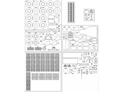 Ził-157 & Sa-2 - Elementy Wycięte Laserem - image 1