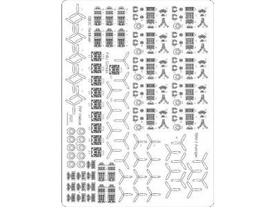 Uss Ticonderoga - Planes Set Of Details - image 1