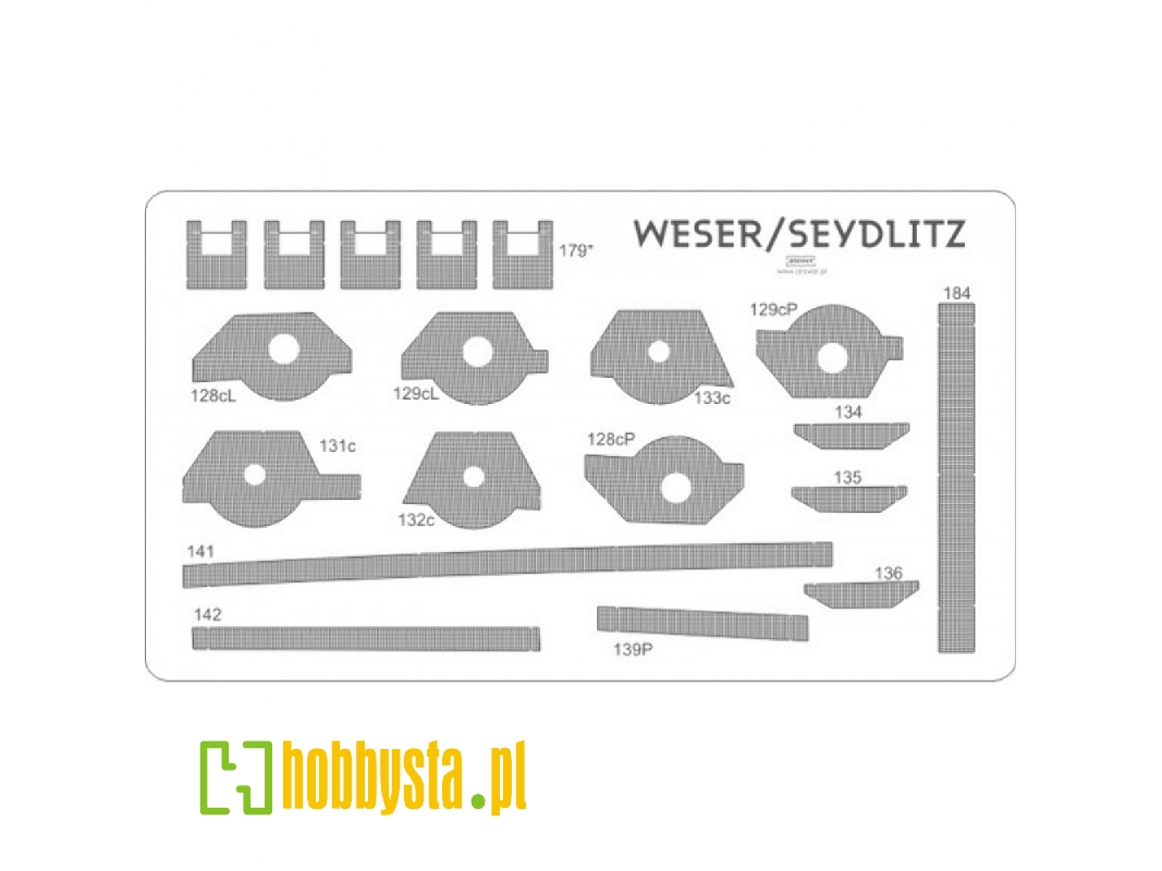 Weser Aircraft Carrier - Grooved Deck - image 1