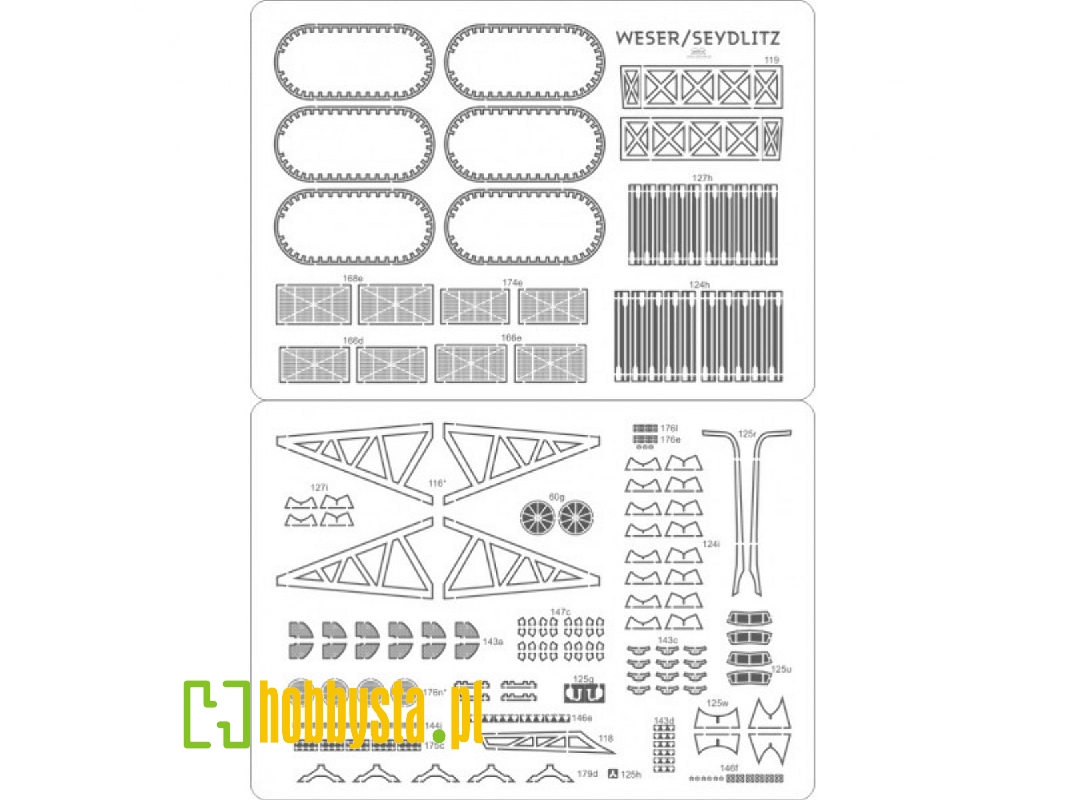 Weser Aircraft Carrier - Set Of Details - image 1