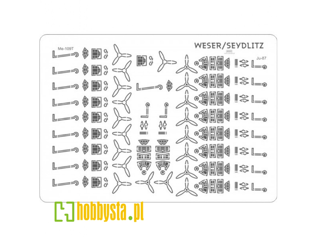 Weser Aircraft Carrier - Planes Set Of Details - image 1