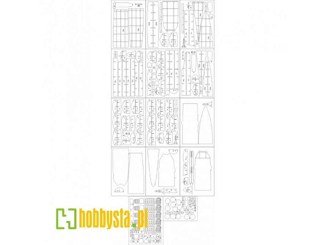 Ijn Cruiser Mogami - Laser Cut Frames - image 1