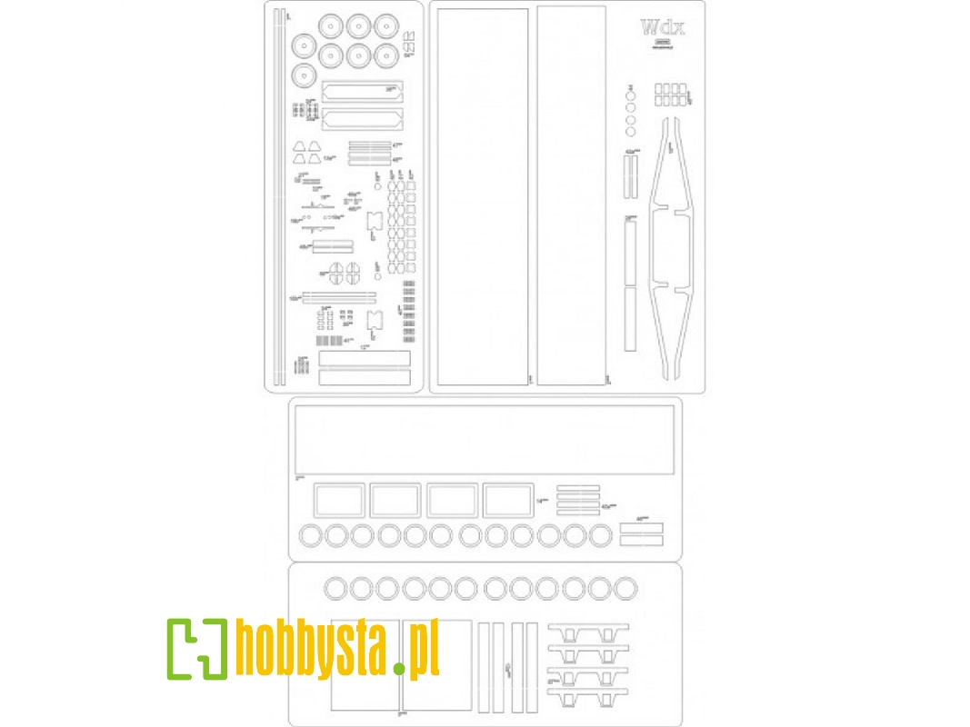 Wagon Wdx - Laser Cut Frames, Details - image 1