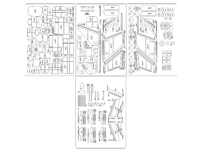Ltv A-7e Corsair Ii - Laser Cut Frames - image 1