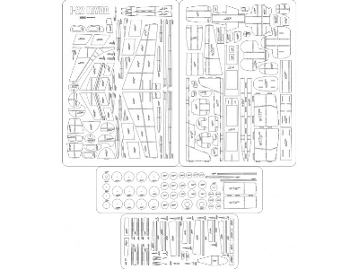 Pzl I-22 Iryda M-93k - Laser Cut Frames - image 1