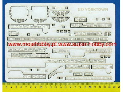 Uss Yorktown (Cv-10) - Grooved Platforms - image 1