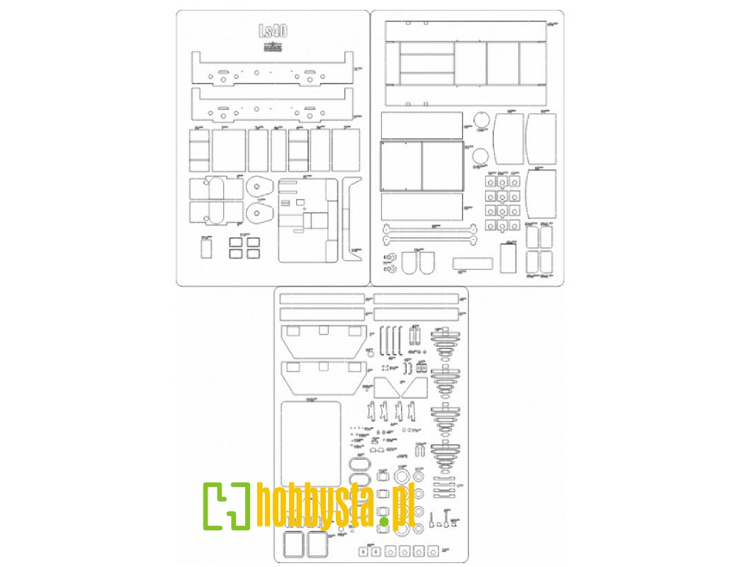 Ls40 - Laser Cut Frames, Details - image 1