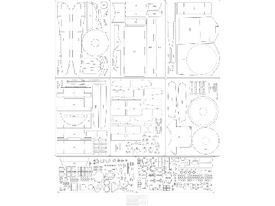 M1a1 Abrams - Laser Cut Frames, Details - image 1