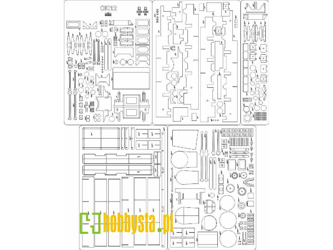 Oki 12 - Laser Cut Frames, Trusses, Refuge, Details - image 1