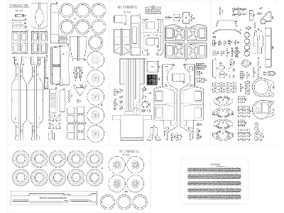 M1025 Hummer - Laser Cut Frames And Details - image 1