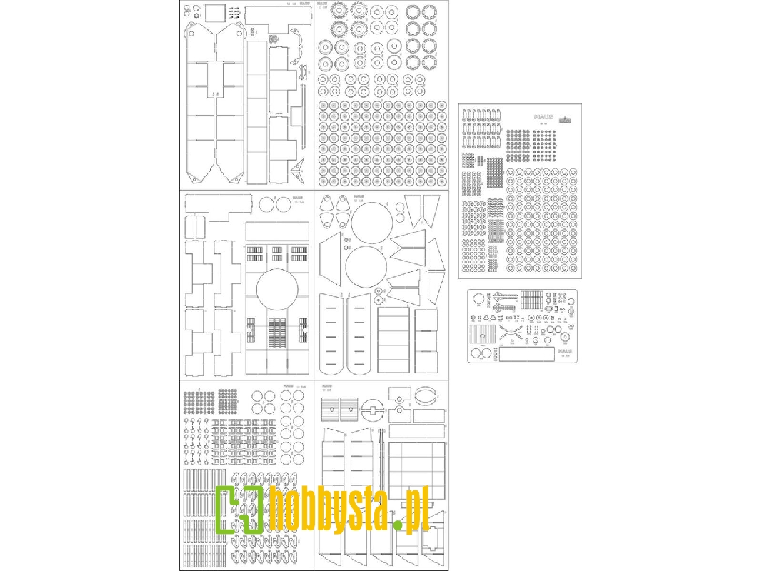 Pz.Kpfw.Viii Maus - Laser Cut Frames, Details - image 1