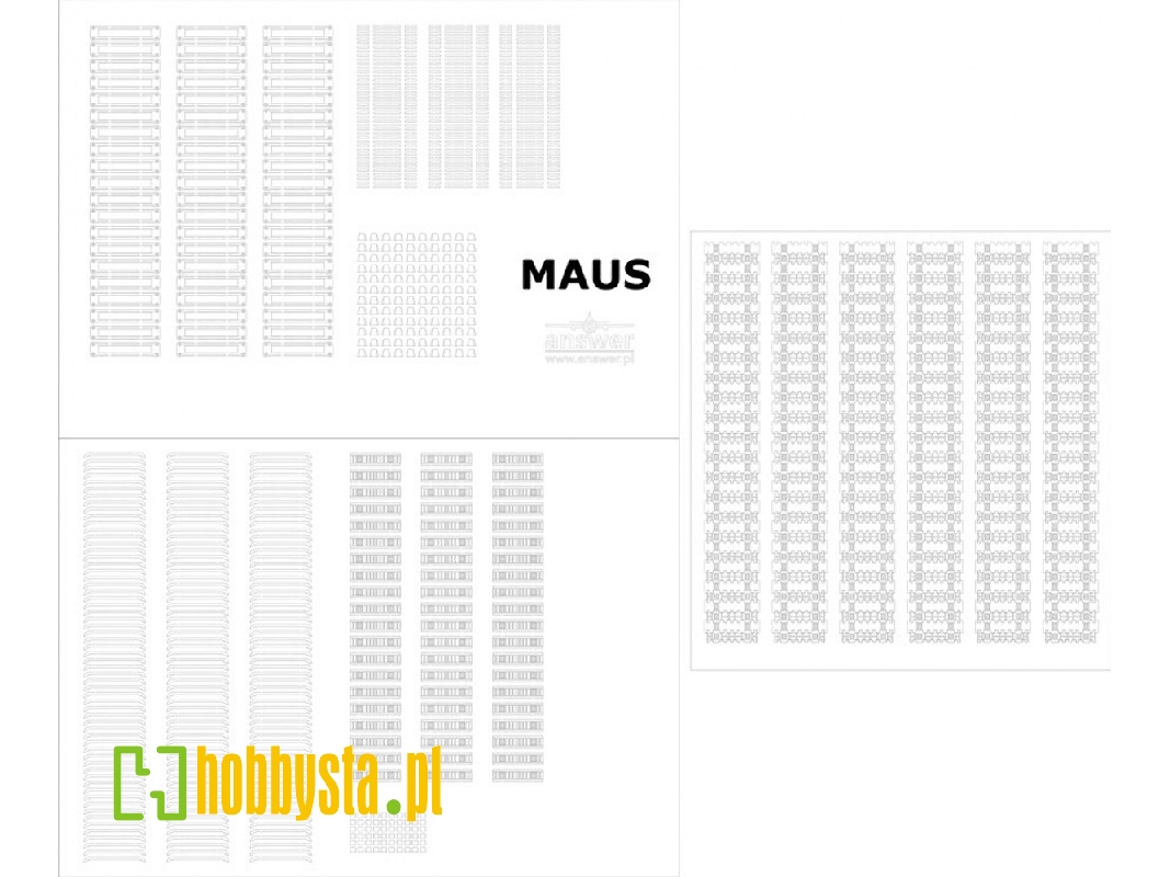 Pz.Kpfw.Viii Maus - Laser Cut Tracks - image 1