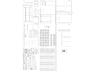 Jagdpanzer E-60 - Laser Cut Frames, Details - image 1