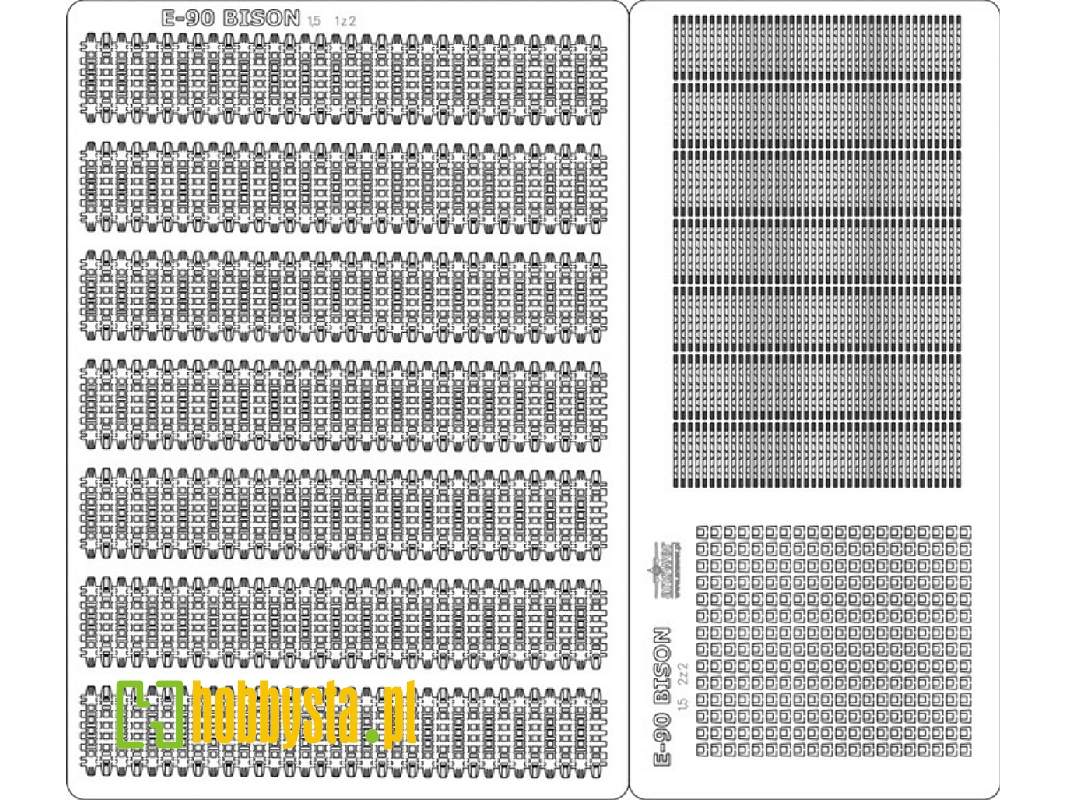 E-90 Bison - Laser Cut Tracks - image 1
