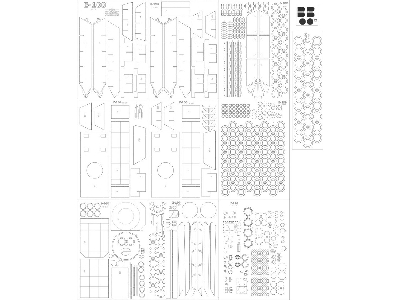 E-100 - Laser Cut Frames, Details - image 1