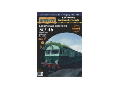 Su 46, Wagon 208k, Wagon 9w, 3 X Lublin - Diesel Locomotive - image 1