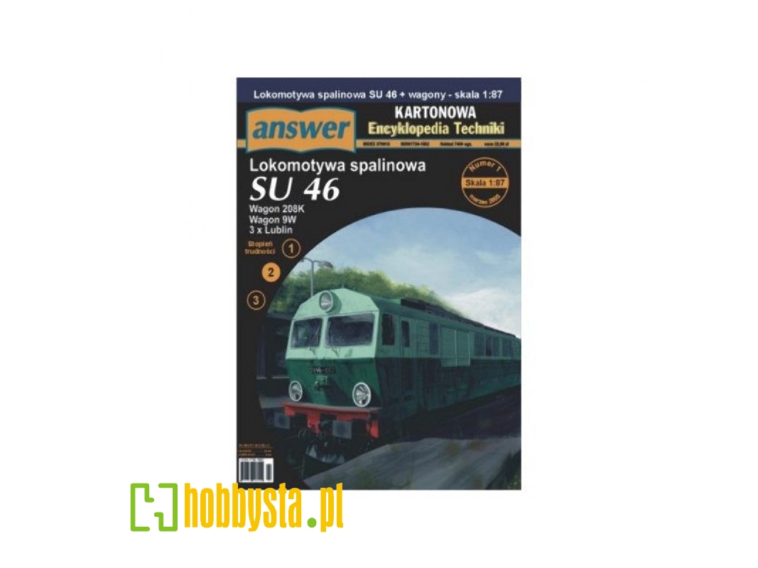 Su 46, Wagon 208k, Wagon 9w, 3 X Lublin - Diesel Locomotive - image 1