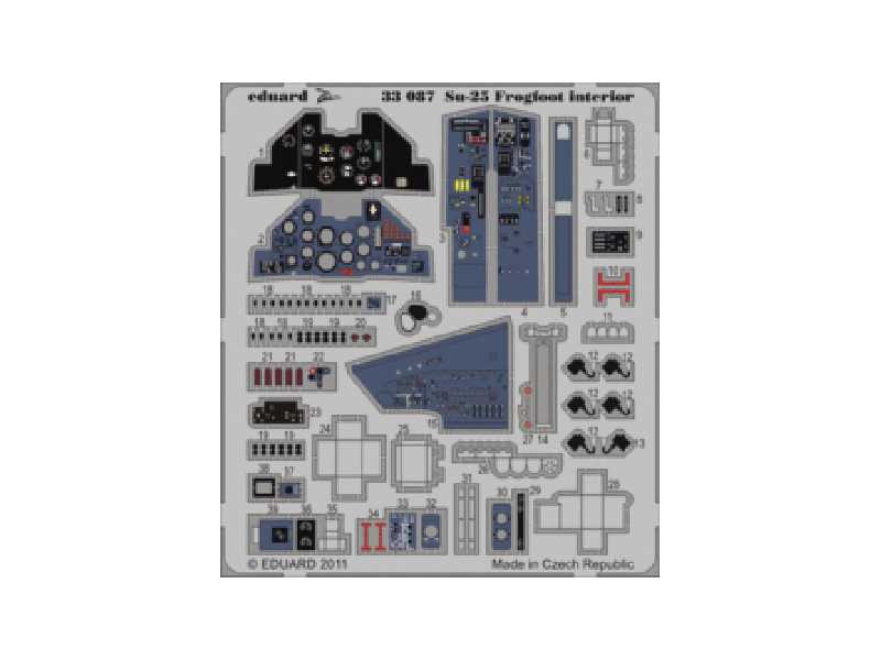 Su-25 Frogfoot interior S. A. 1/32 - Trumpeter - image 1