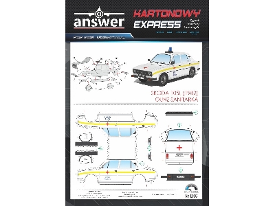 Skoda 105l (1982) Ounz Ambulance - image 1