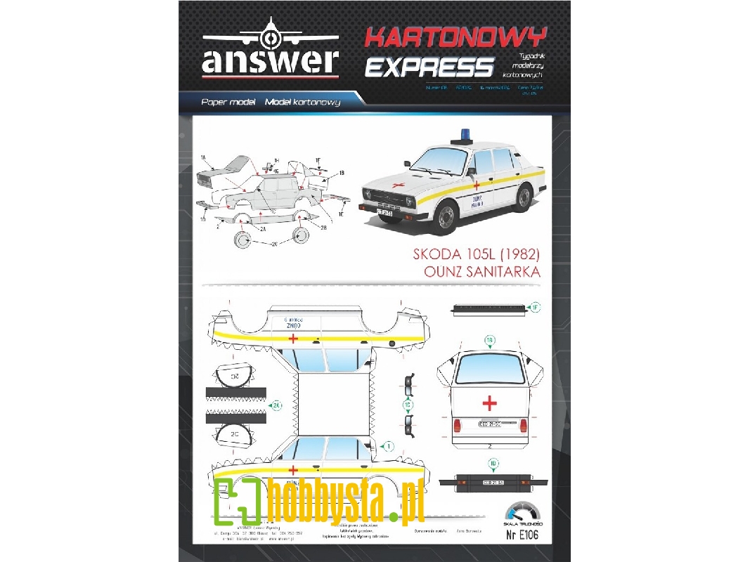 Skoda 105l (1982) Ounz Ambulance - image 1