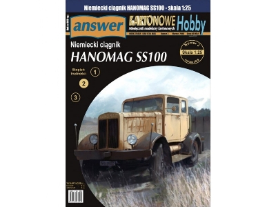Hanomag Ss100 - German Tractor - image 1