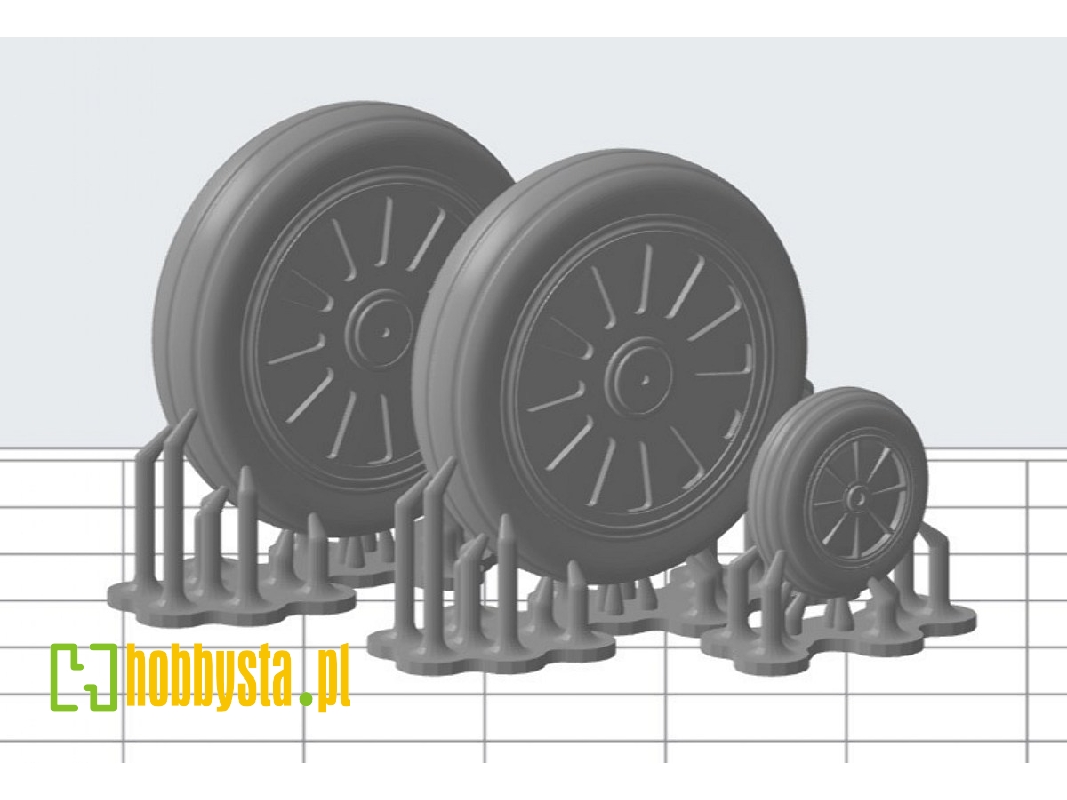 Rf-84f Thunderflash - Wheels - image 1