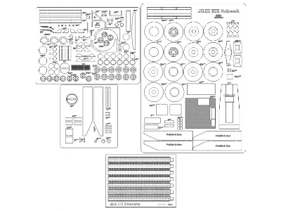 Jelcz 325 - Laser Cut Frames, Details - image 1