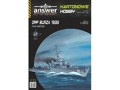 Orp Burza 1935 - Polish Destroyer - image 1