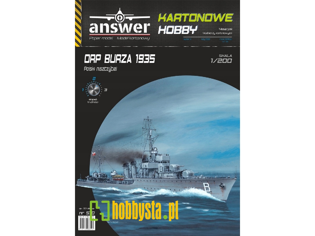 Orp Burza 1935 - Polish Destroyer - image 1