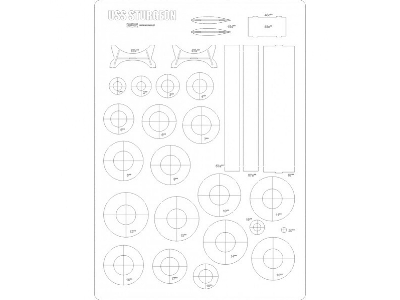 Uss Sturgeon - Laser Cut Frames - image 1