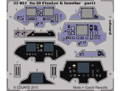 Su-30 Flanker G interior S. A. 1/32 - Trumpeter - image 2