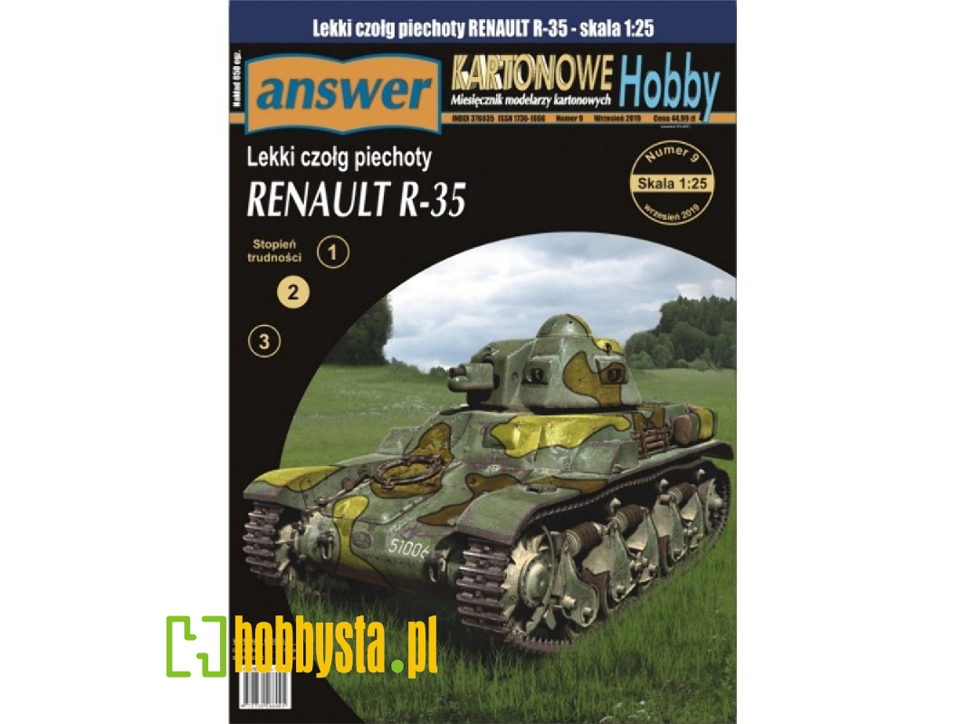 Renault R-35 - Light Infantry Tank - image 1