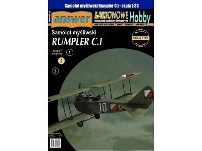 Rumpler C.I - Fighter Plane - image 1