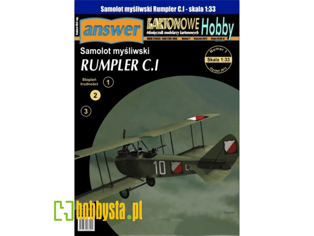 Rumpler C.I - Fighter Plane - image 1